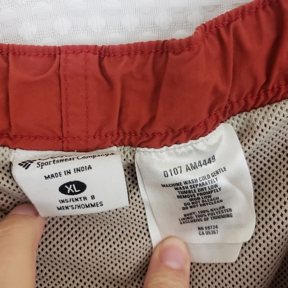 Columbia Swimming Trunks Shorts Dark Orange Board Shorts size XL - Picture 4 of 8